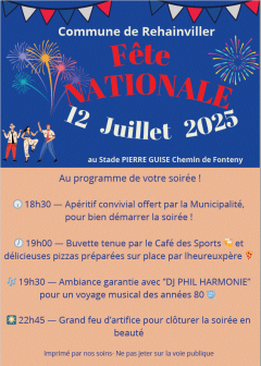 Feux d'artifice et Bal